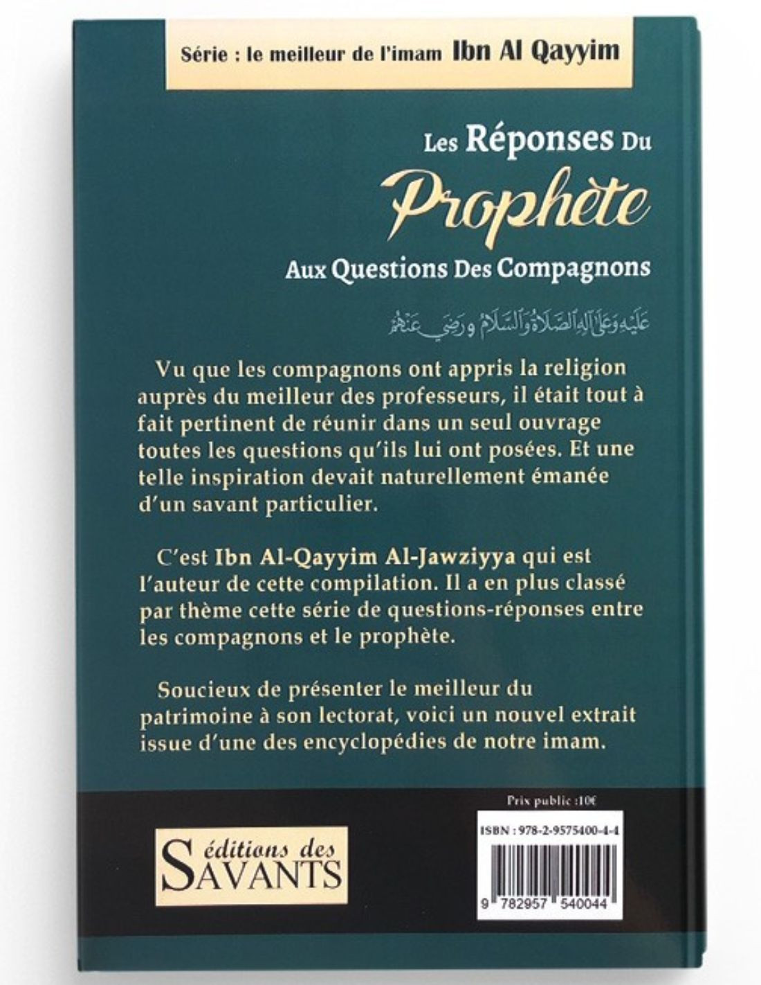 Les Réponses Du Prophète Aux Questions Des Compagnons