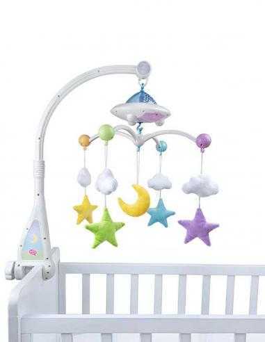 Mobile rotatif veilleuse coranique pour bébé