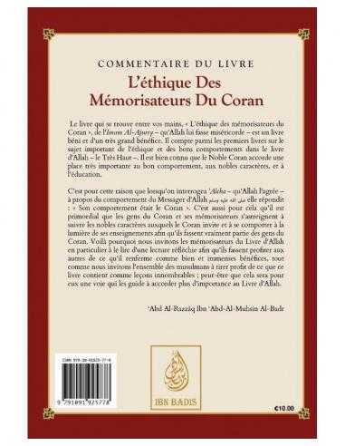 L'éthique des Mémorisateurs du Coran - Ibn Badis