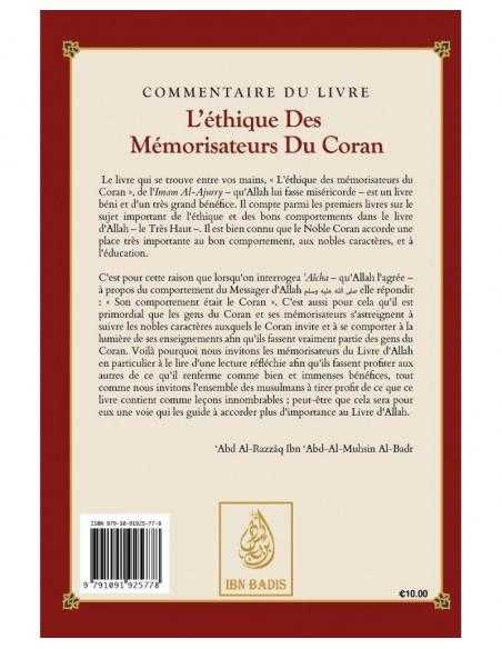 L'éthique des Mémorisateurs du Coran - Ibn Badis