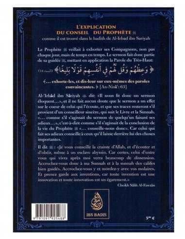 L'explication Du Conseil Du Prophète - Ibn Badis