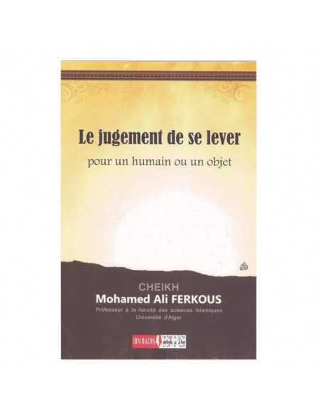 Livre le jugement de se lever pour un hummain ou un objet couverture avant 