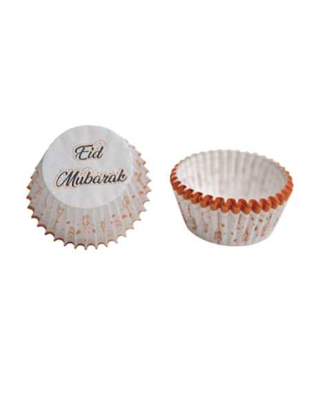 Caissettes Eid Mubarak pour cupcake, gâteaux et muffins