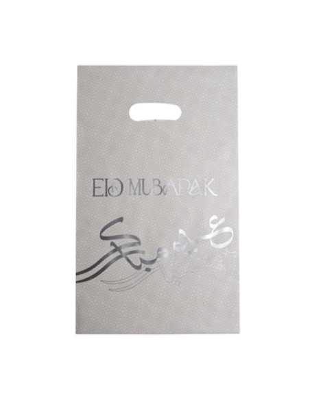 Sac décoration Eid couleur argent