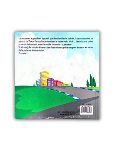 Image du dos du livre avec un court descriptif du livre La Patience – Bolide Édition