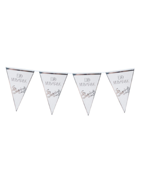 Fanion Eid Mubarek - Kali Argent