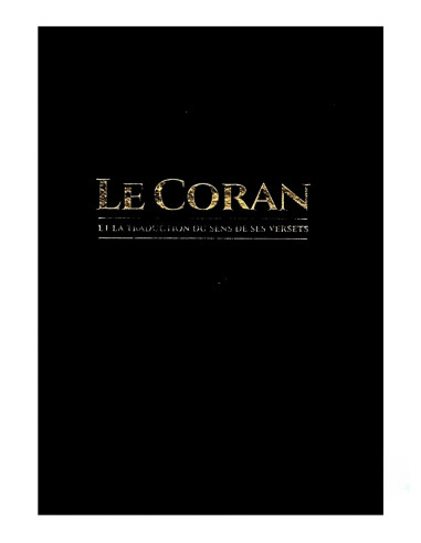 Le Coran Et La Traduction Du Sens De Ses Versets - Éditions Tawbah