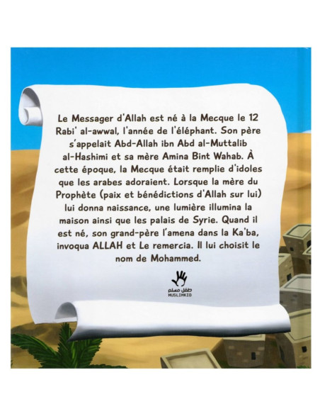 Résume du livre Mohamed muslimkid 3-6 ans