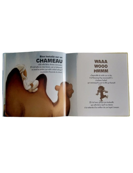 Interieur livre L'enfant qui cherchait le meilleur dos sur lequel s'amuser - Bdouin
