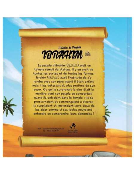 L'explication pour enfant de 3 à 6 ans de l'histoire du prophète d’Ibrahim