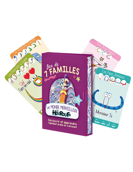 Jeu des 7 familles des Houroufs