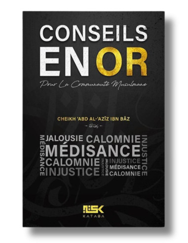 Conseils En Or - Cheikh Ibn Bâz - Couverture avant du livre